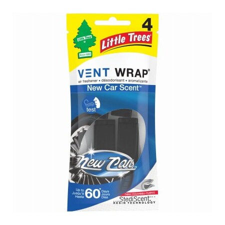 Car Freshnerrp 4PK New Car Vent Wrap CTK-52733-24